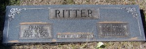 Ritter, Frank & Dorothy