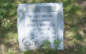 Robinson, Edna Crowder Loutherback