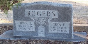 Rogers, John S. & Neva F