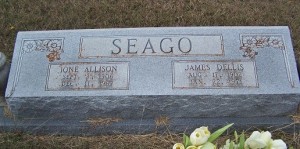 Seago, Ione Allison & James Dellis Seago