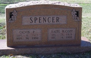 Spencer, Calvin & Hazel Massey