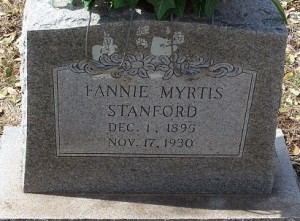 Stanford, Fannie Myrtis