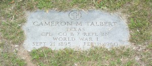 Talbert, Cameron MM