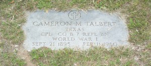 Talbert, Cameron MM