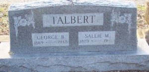 Talbert, George B. & Sallie M.