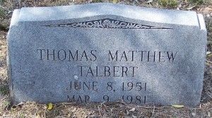 Talbert, Thomas Matthew