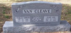Van Cleave, Charles Edward & Elsie Lois
