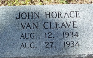 Van Cleave, John Horace Van Cleave