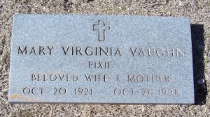 Vaughn, Mary Virginia