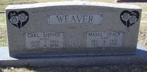 Weaver, Carl S. & Mabel T.