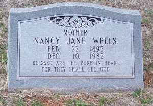 Wells, Nancy Jane