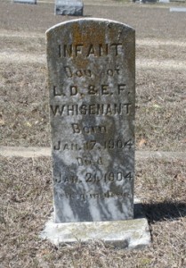 Whisenant, Infand Daughter
