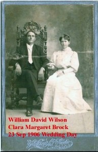 William and Clara Brock Wilson