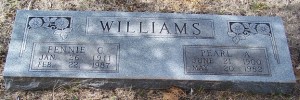 Williams, Fennie C. & Pearl
