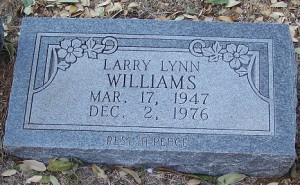 Williams, Larry Lynn