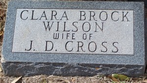 Wilson, Clara Brock